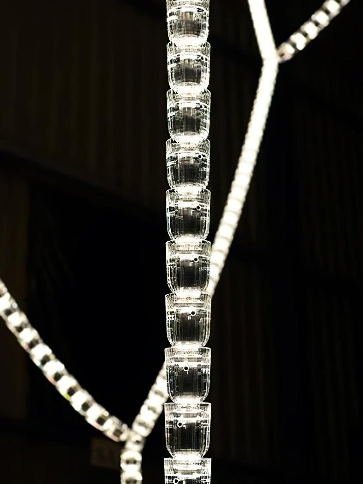 Luminara Chandelier Cascade en Cristal - Neutralighting