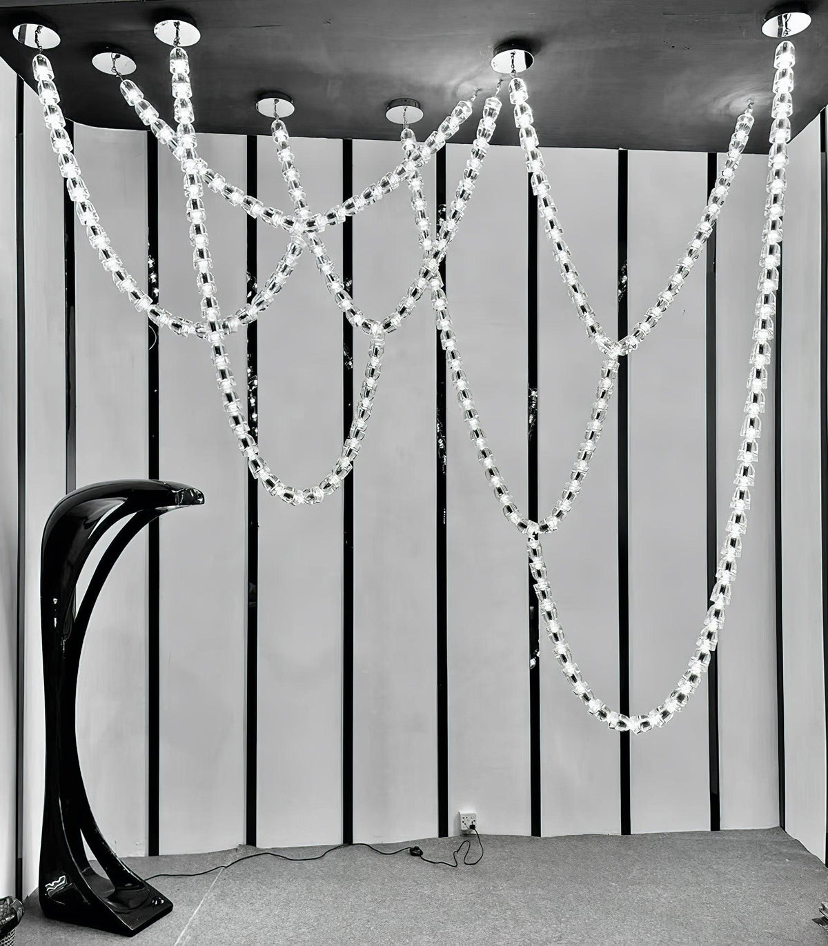 Cascade Chandelier Moderne en Acrylique - Neutralighting