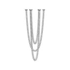 Lustra Chandelier Cristal Doré LED 3-Lignes - Neutralighting