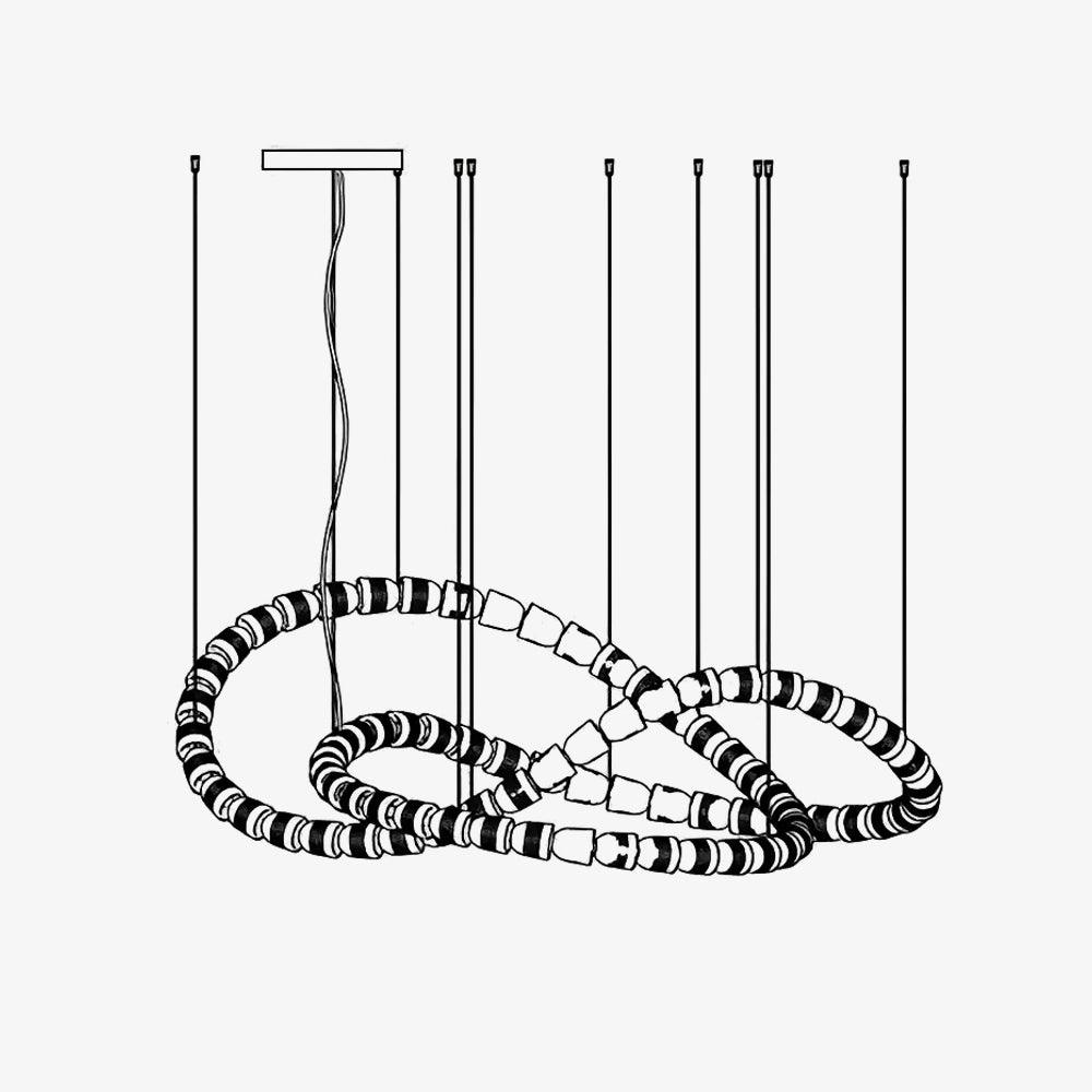 Myvenarae Moderne LED Lustre - Neutralighting
