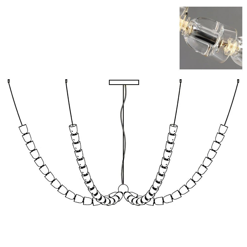 Vivaryra Moderne LED Lustre - Neutralighting