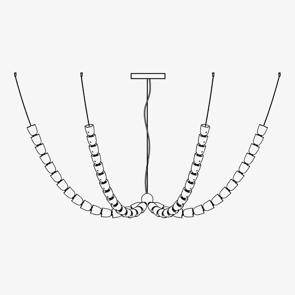 Vivaryra Moderne LED Lustre - Neutralighting