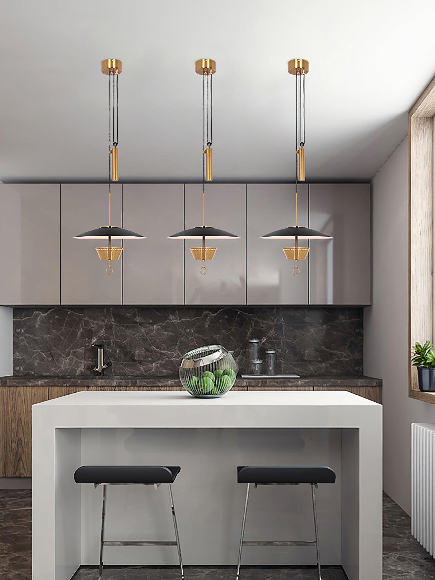 Lustra Lustre Rétro Laiton - Neutralighting
