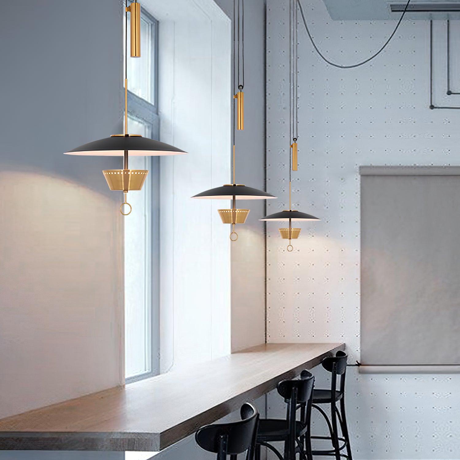 Lustra Lustre Rétro Laiton - Neutralighting