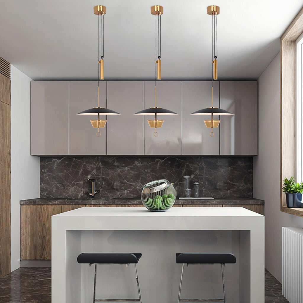Lustra Lustre Rétro Laiton - Neutralighting