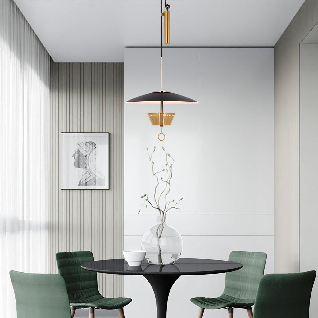 Lustra Lustre Rétro Laiton - Neutralighting