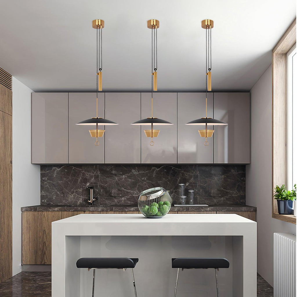 Lustra Lustre Rétro Laiton - Neutralighting