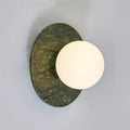 Enox Applique Murale Minimaliste à Globe en Marbre - Neutralighting