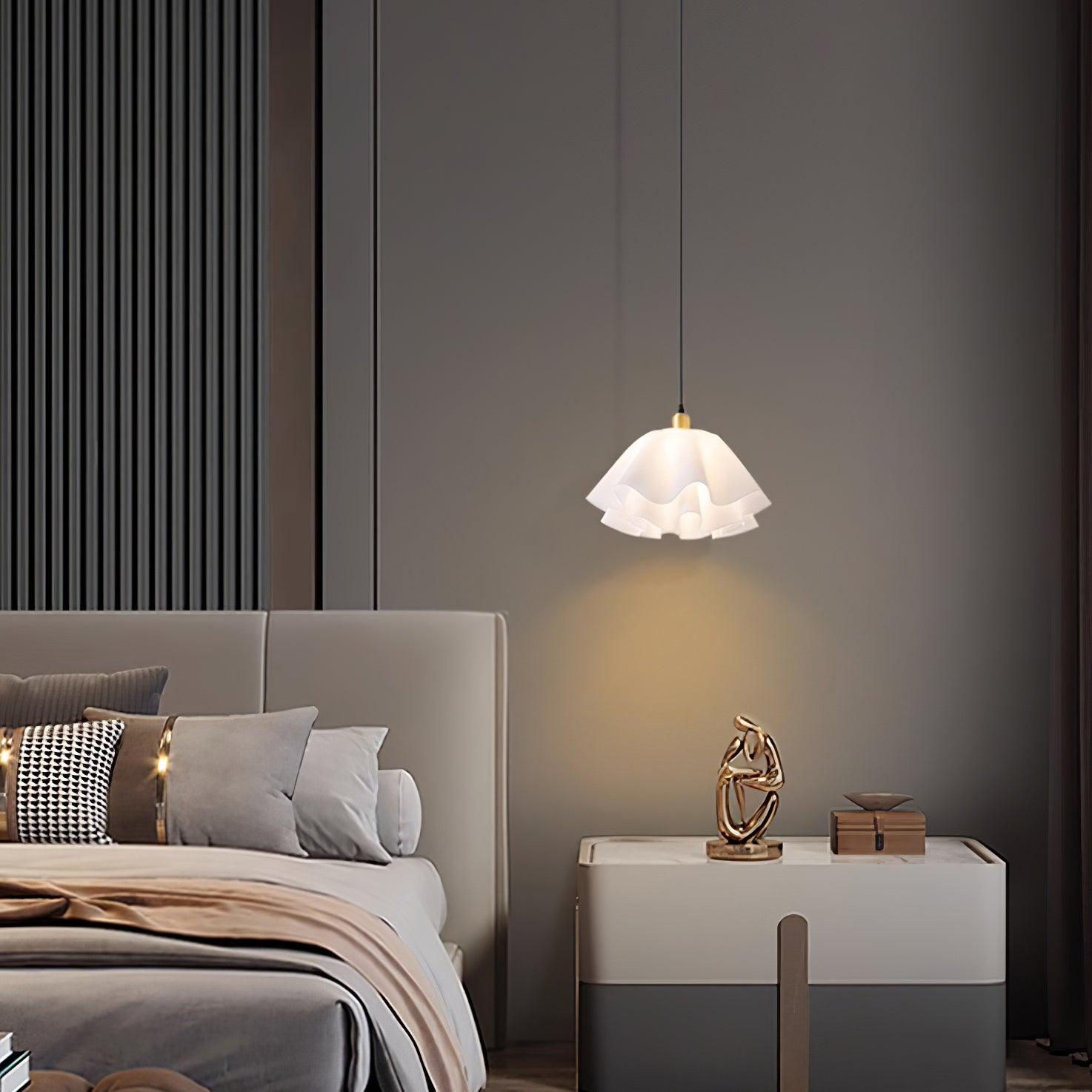 Lunisse Suspension moderne à pétales - Neutralighting