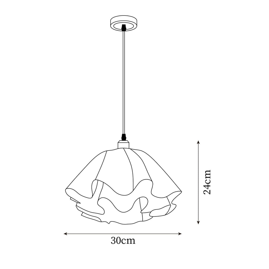 Lunisse Suspension moderne à pétales - Neutralighting