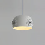 Gaina Suspension Florale Tambour - Neutralighting