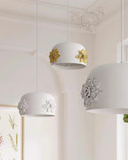 Gaina Suspension Florale Tambour - Neutralighting