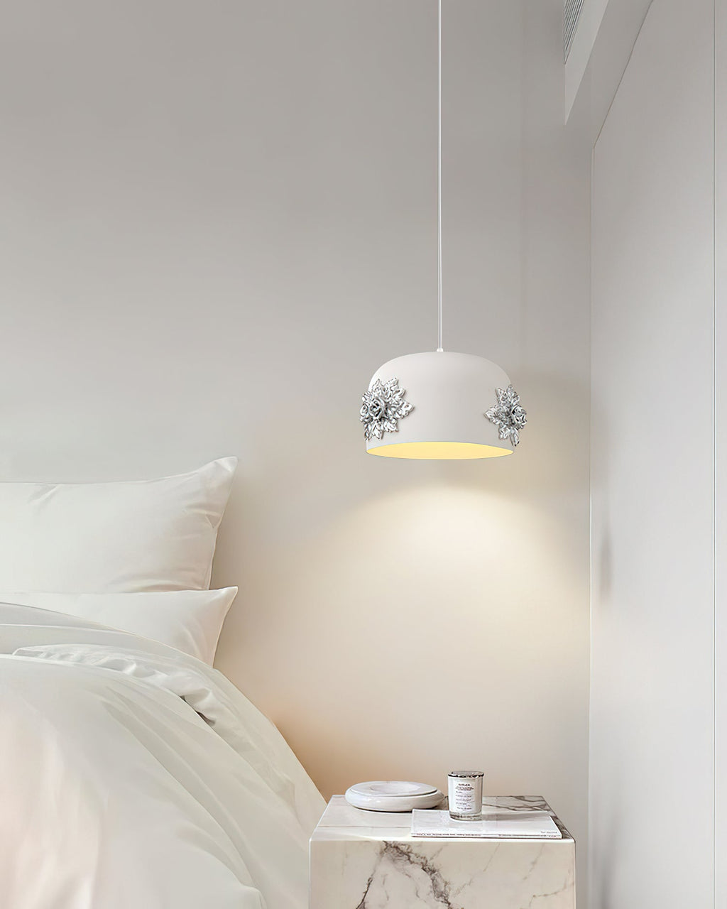 Gaina Suspension Florale Tambour - Neutralighting