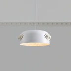 Gaina Suspension Florale Tambour - Neutralighting