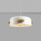 Gaina Suspension Florale Tambour - Neutralighting