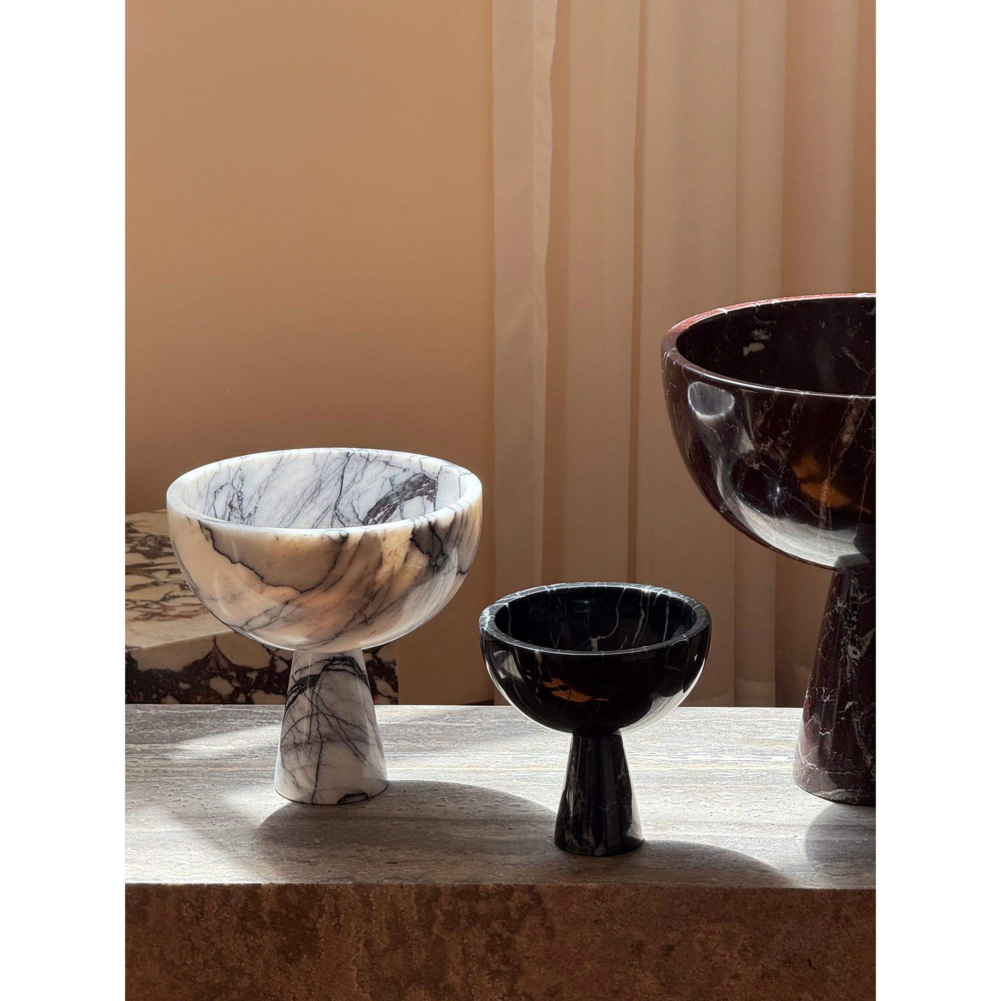 Nydoriel Accessoires Plateau en Marbre Minimaliste Moderne - Neutralighting