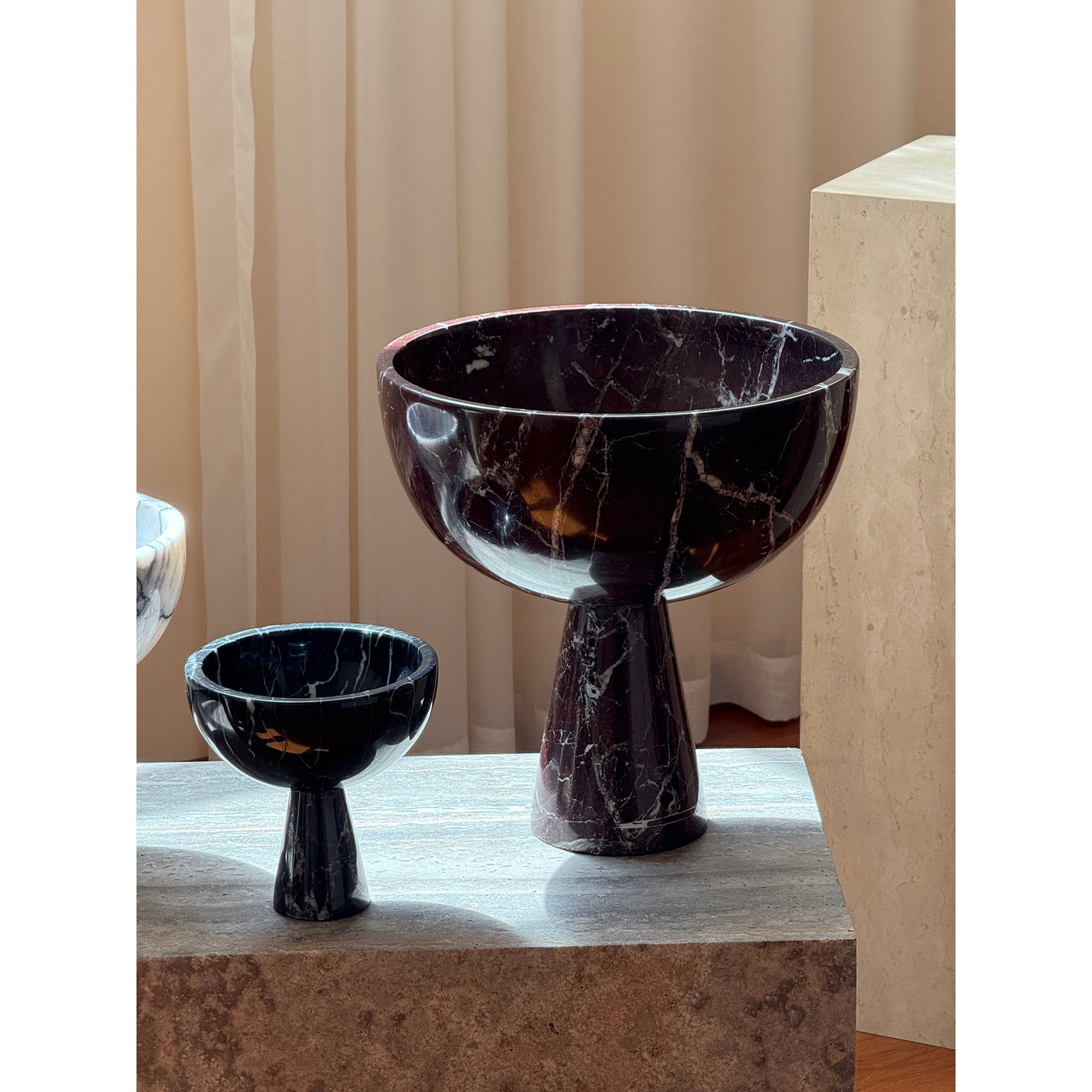 Nydoriel Accessoires Plateau en Marbre Minimaliste Moderne - Neutralighting