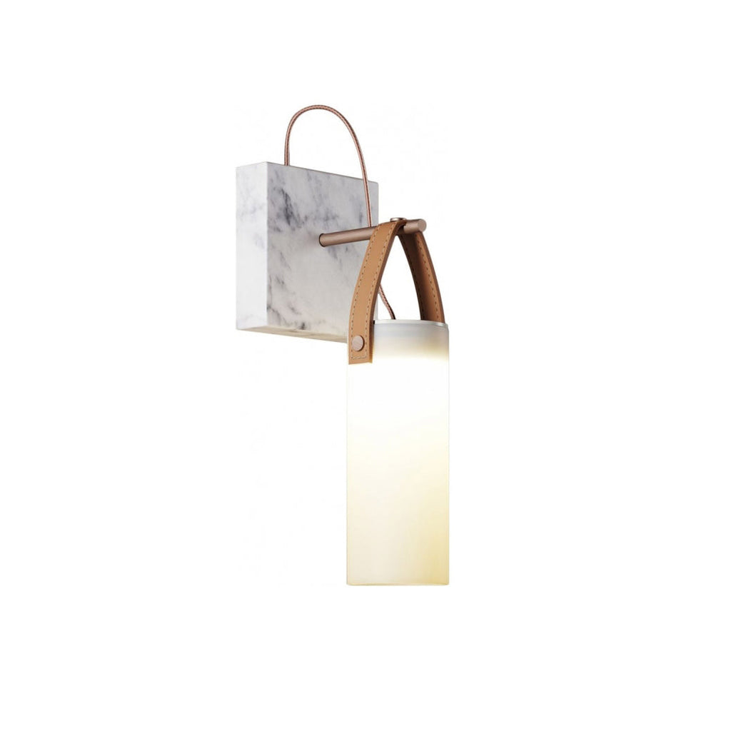 Zerinen Applique Murale Marbre Verre Minimaliste Moderne - Neutralighting