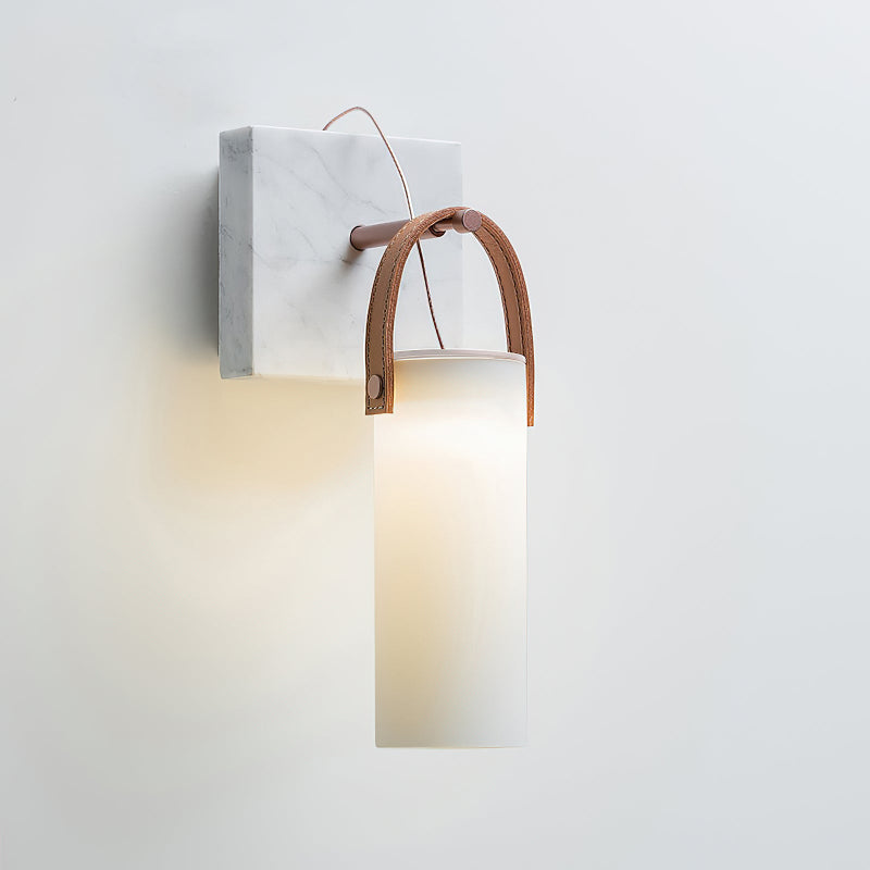 Zerinen Applique Murale Marbre Verre Minimaliste Moderne - Neutralighting