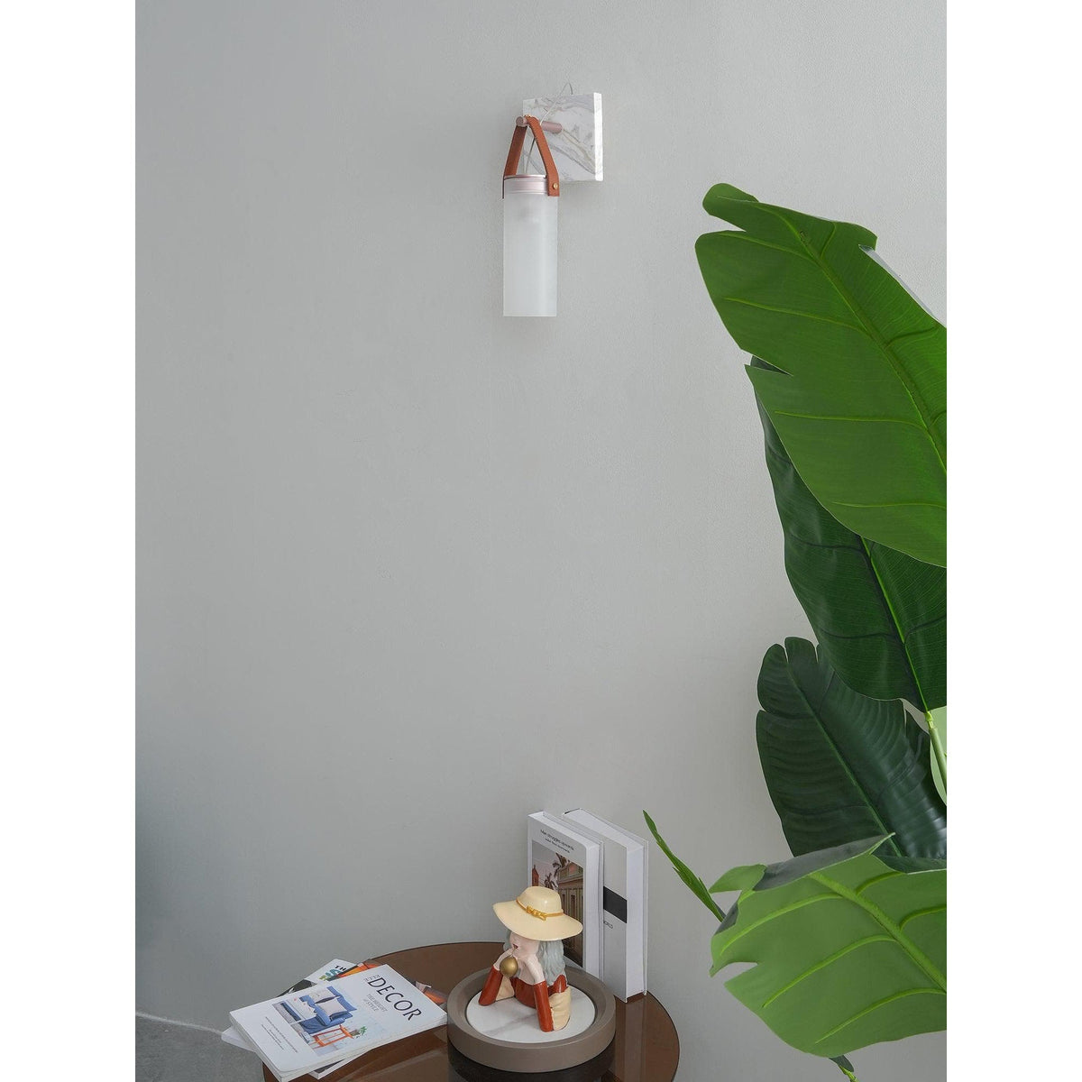 Zerinen Applique Murale Marbre Verre Minimaliste Moderne - Neutralighting