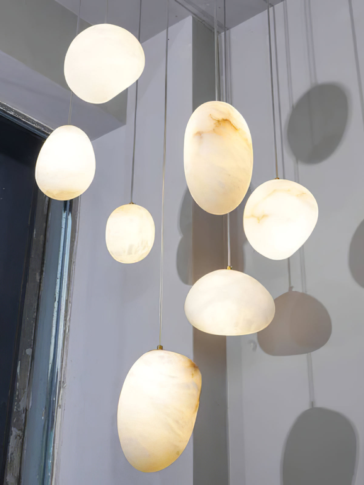Codoriel Suspension Laiton Albâtre Minimaliste Moderne - Neutralighting