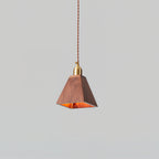 Emberin Suspension en bois de formes assorties en bois massif et laiton - Neutralighting
