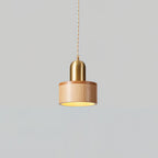 Emberin Suspension en bois de formes assorties en bois massif et laiton - Neutralighting