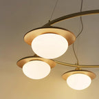 Gama Lustre Cuivre Bois Rond Vintage - Neutralighting