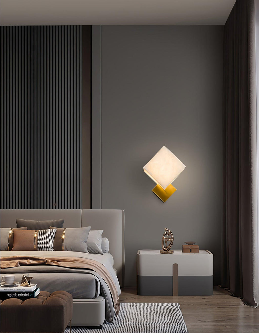 Arden Minimaliste Albâtre Luminaire Mural - Neutralighting