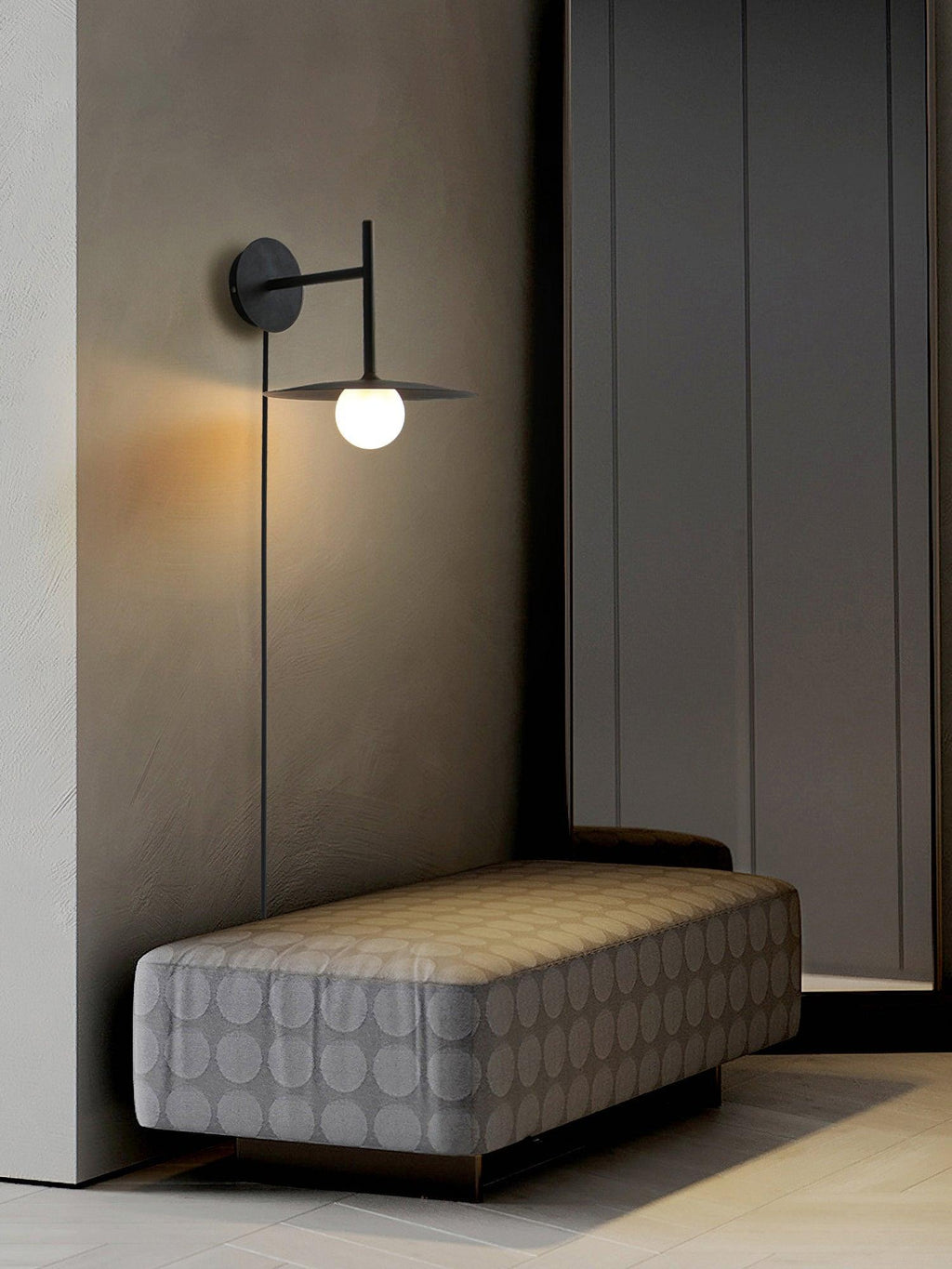 Orsilus Vintage Industrial Plug-In Wall Lamp - Neutralighting