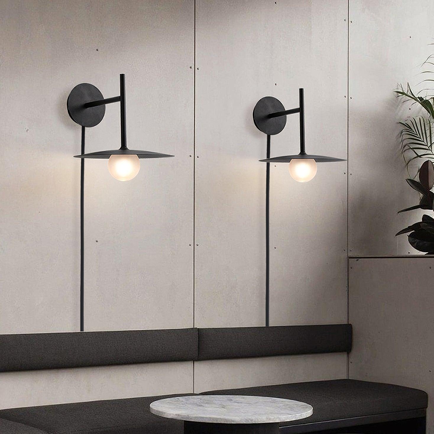 Orsilus Vintage Industrial Plug-In Wall Lamp - Neutralighting