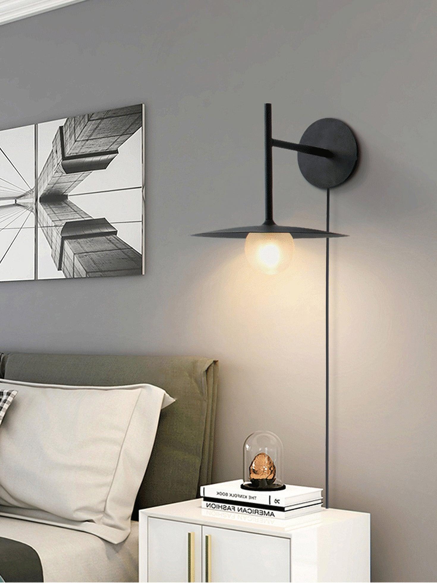 Orsilus Vintage Industrial Plug-In Wall Lamp - Neutralighting