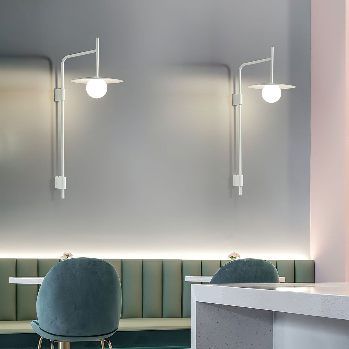 Elsie Applique Murale Moderne Minimaliste En Verre - Neutralighting