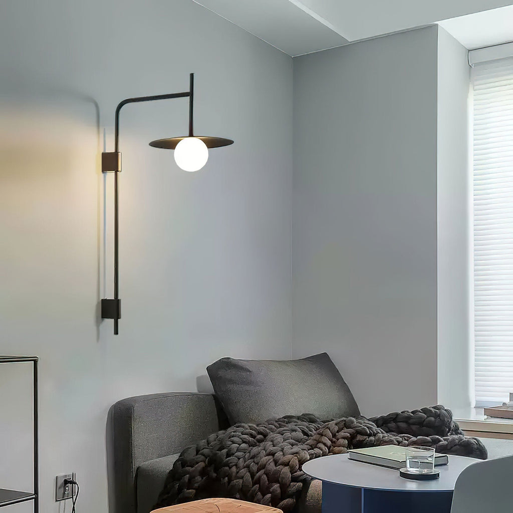 Elsie Applique Murale Moderne Minimaliste En Verre - Neutralighting