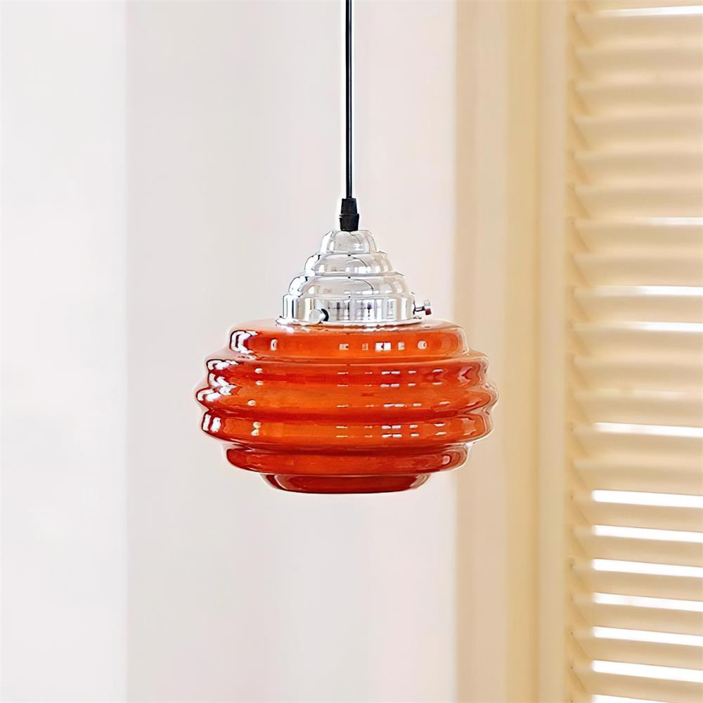 Gelato Lampe Suspension Verre Tourbillonné - Neutralighting