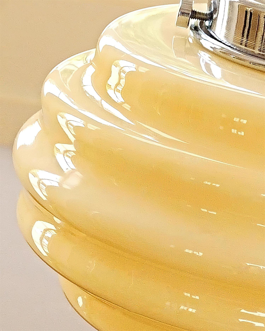 Gelato Lampe Suspension Verre Tourbillonné - Neutralighting