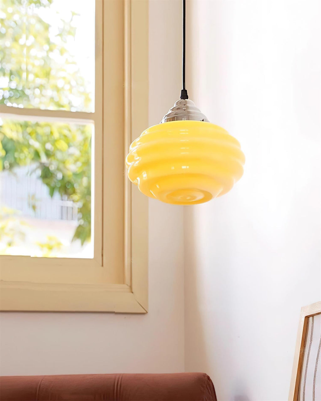 Gelato Lampe Suspension Verre Tourbillonné - Neutralighting