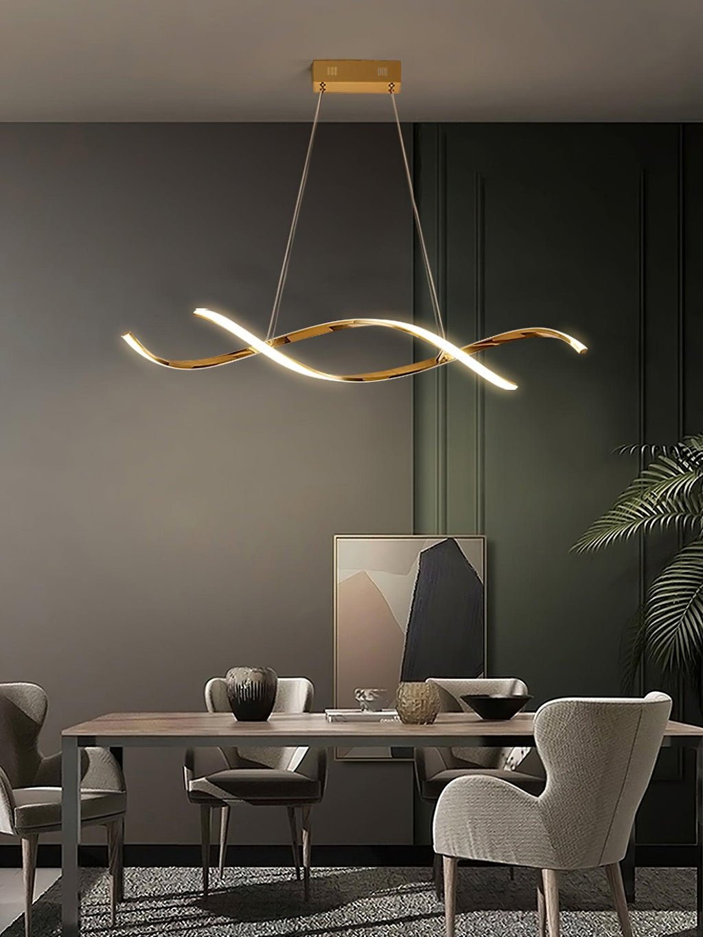 Wavora Lampe Suspendue Vagues Douces - Neutralighting