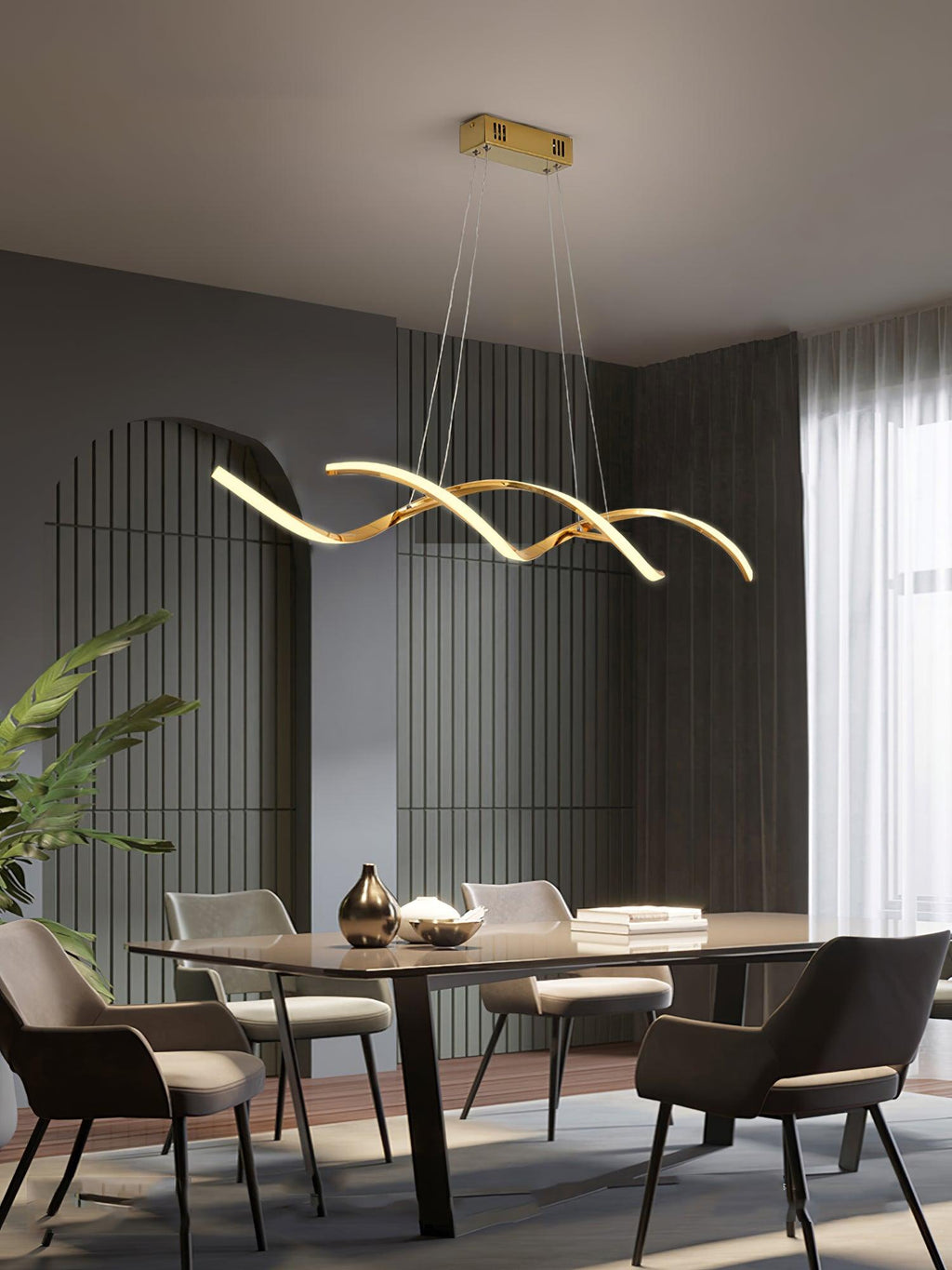Wavora Lampe Suspendue Vagues Douces - Neutralighting