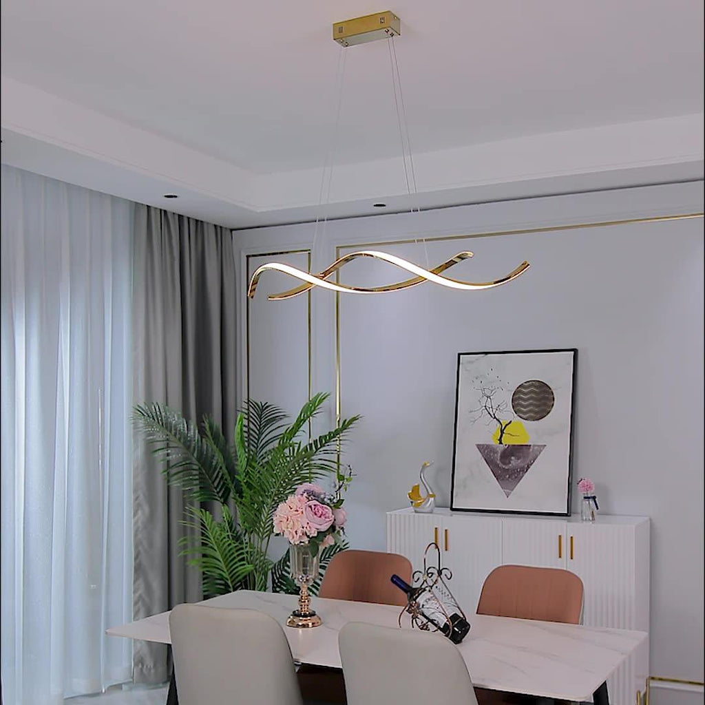 Wavora Lampe Suspendue Vagues Douces - Neutralighting
