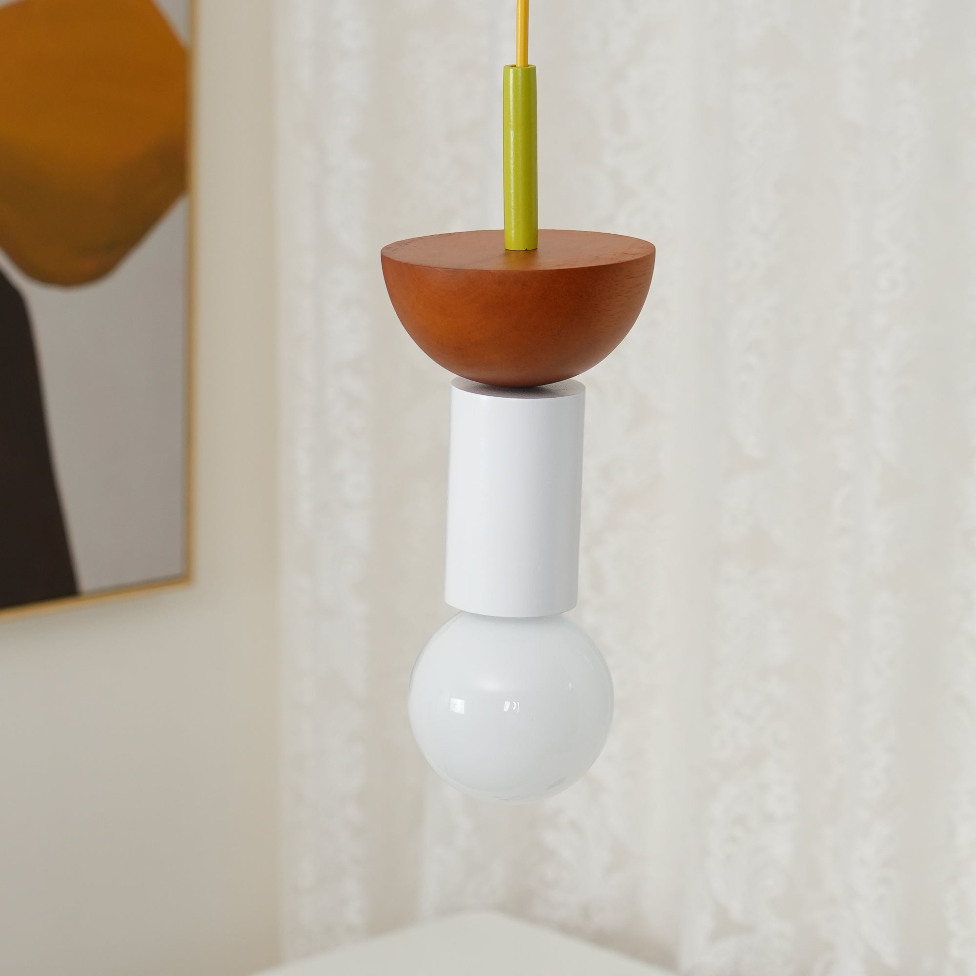 Elena Lampe Pendante Moderne en Bois - Neutralighting