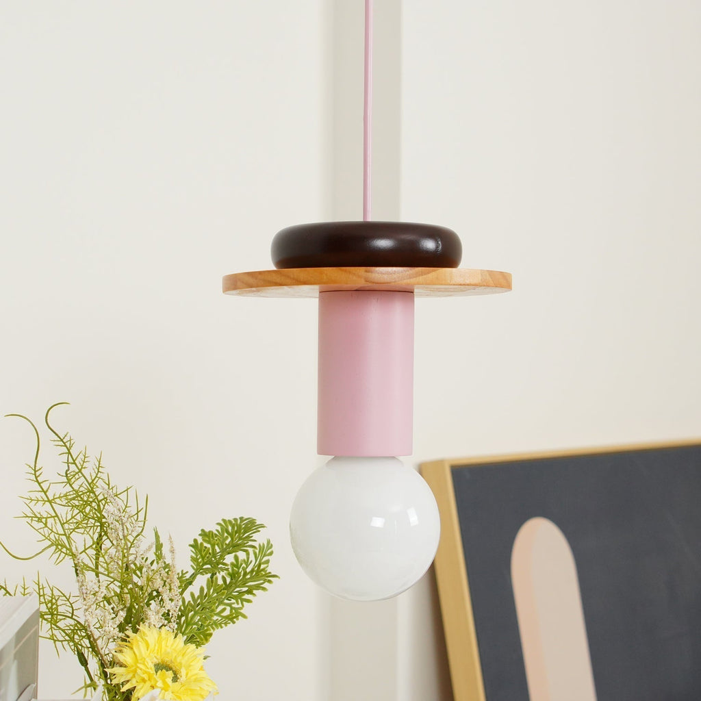 Elena Lampe Pendante Moderne en Bois - Neutralighting
