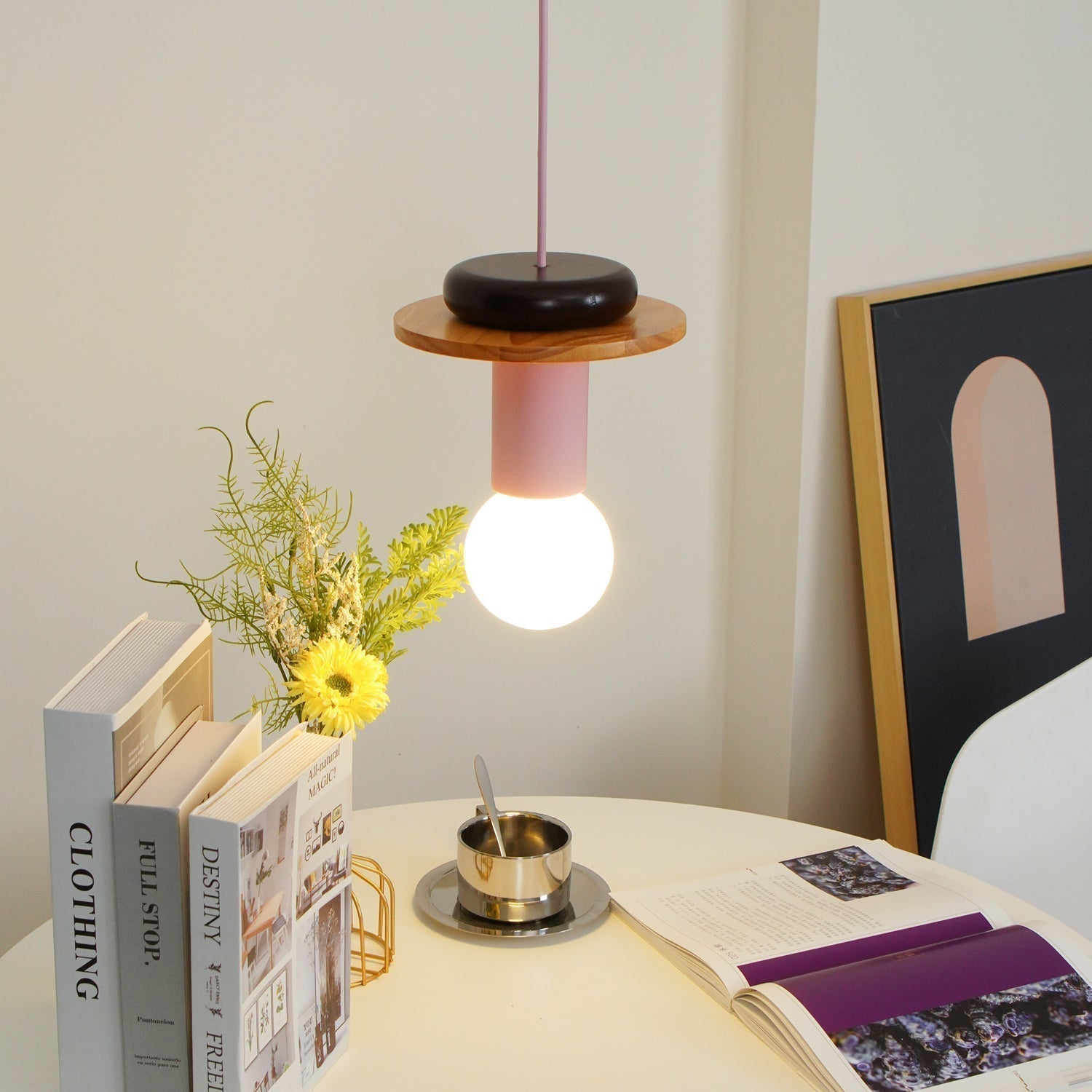 Elena Lampe Pendante Moderne en Bois - Neutralighting