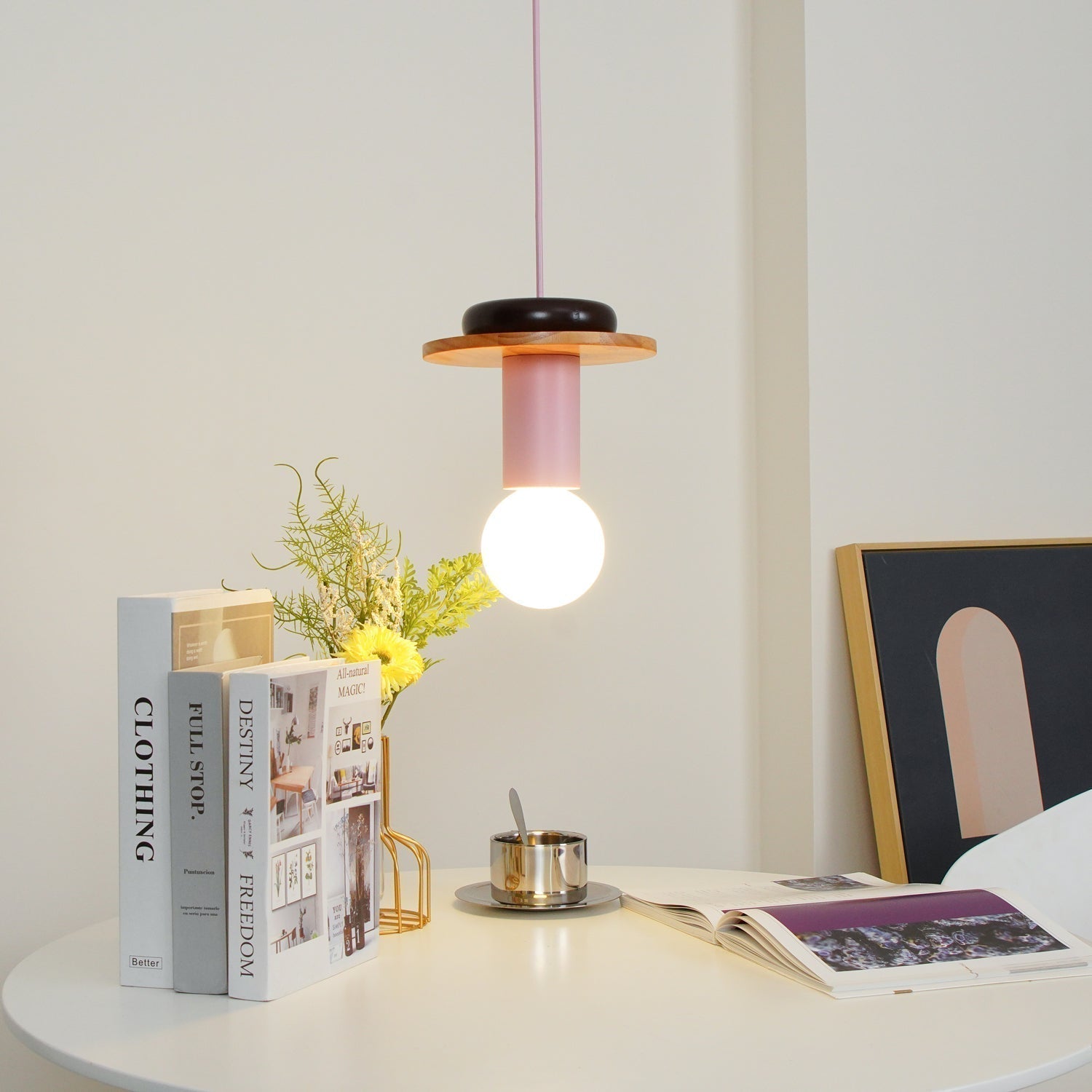 Elena Lampe Pendante Moderne en Bois - Neutralighting