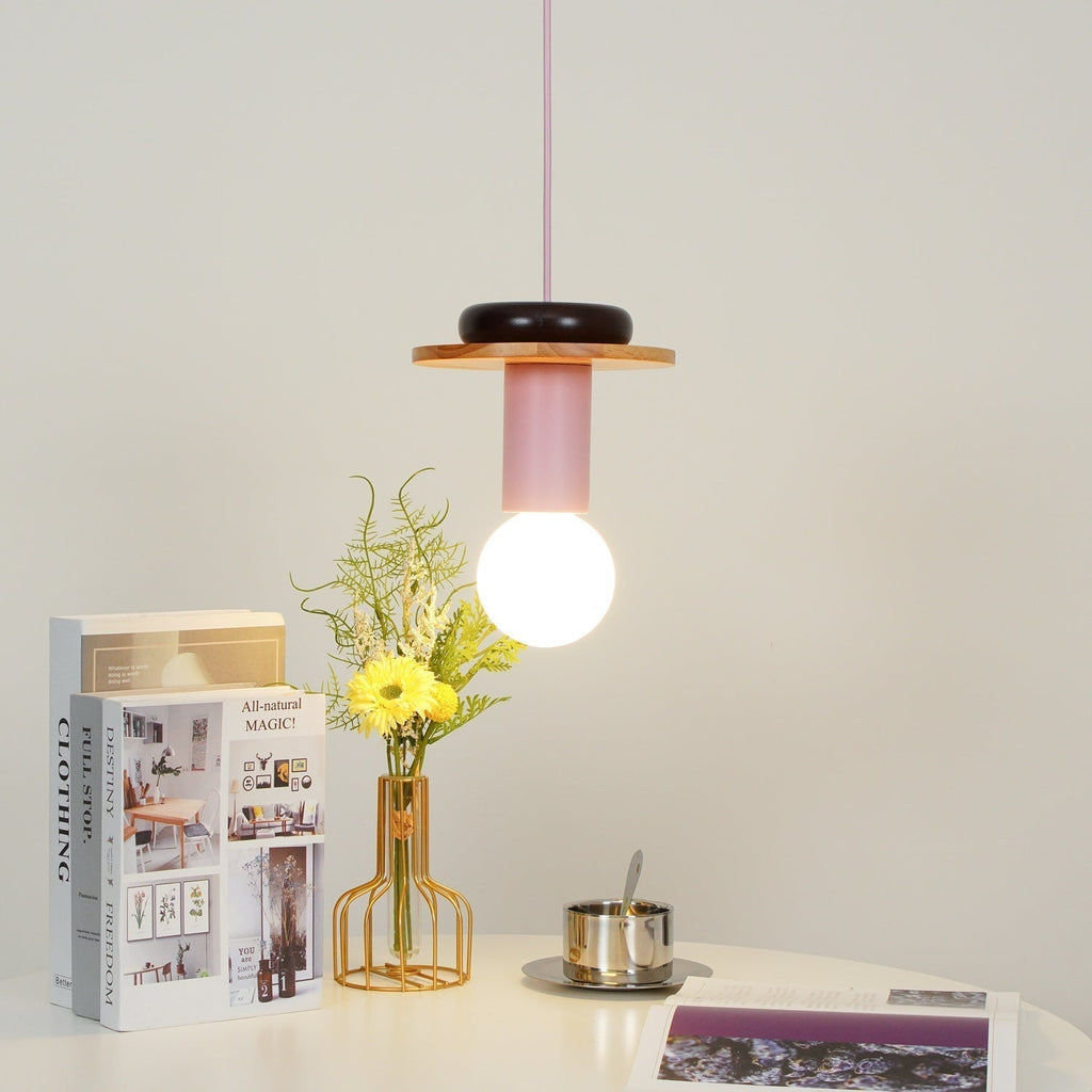 Elena Lampe Pendante Moderne en Bois - Neutralighting