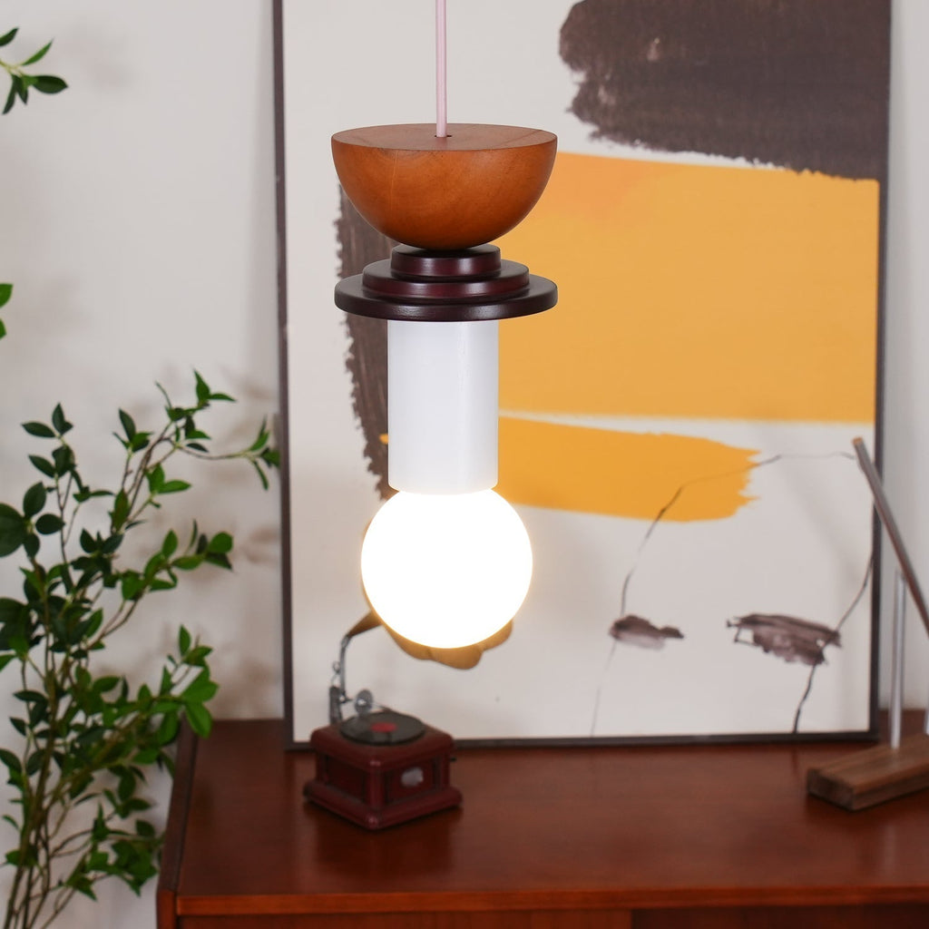 Elena Lampe Pendante Moderne en Bois - Neutralighting