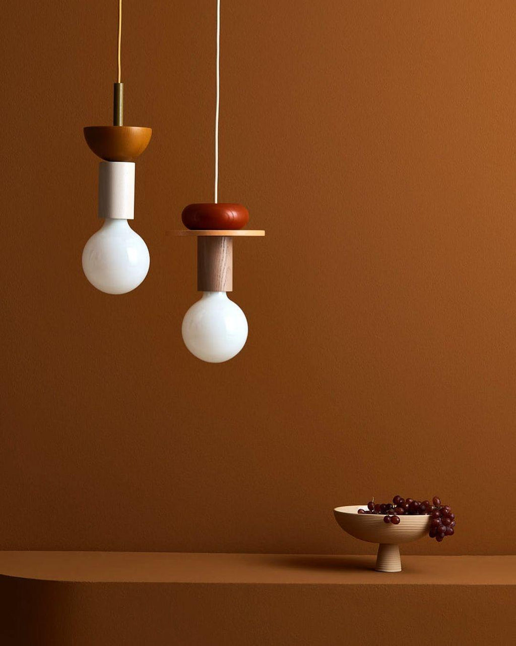 Elena Lampe Pendante Moderne en Bois - Neutralighting