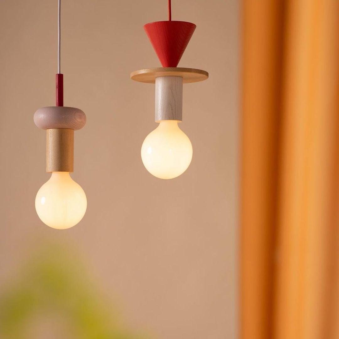 Elena Lampe Pendante Moderne en Bois - Neutralighting