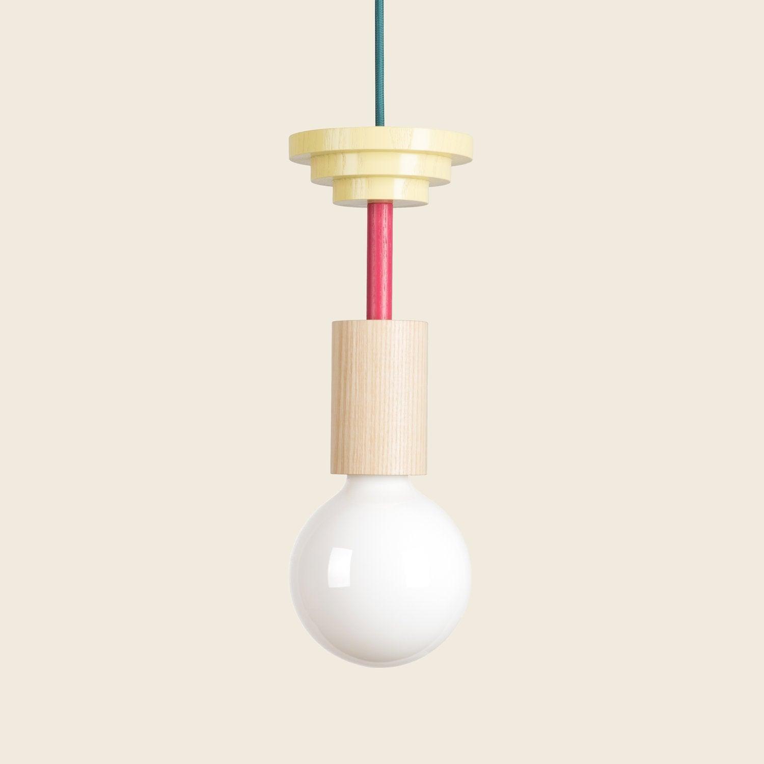 Elena Lampe Pendante Moderne en Bois - Neutralighting