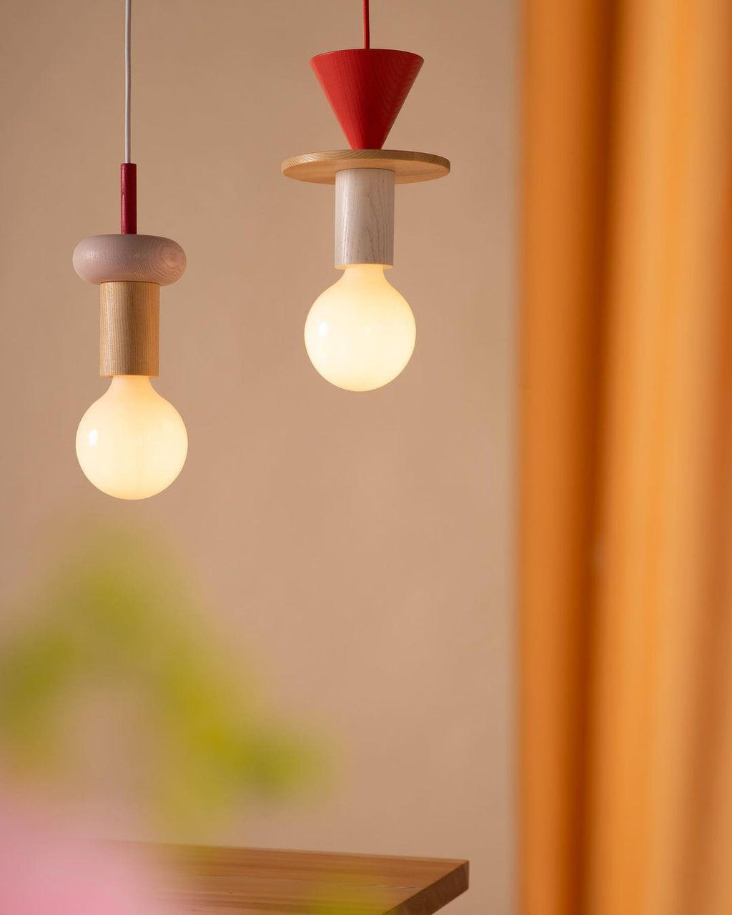 Elena Lampe Pendante Moderne en Bois - Neutralighting